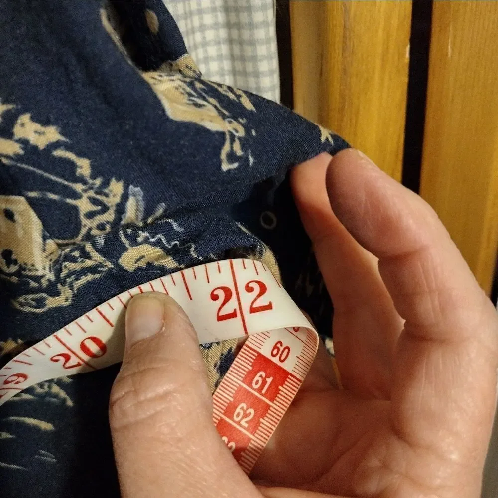 Vintage Paradise Gold Hawaiian shirt